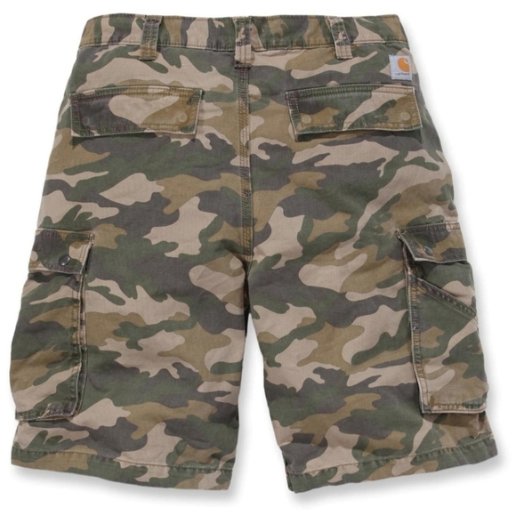 Carhartt Rugged Camo Cargo Relaxed Fit Shorts - Picture 3 of 7